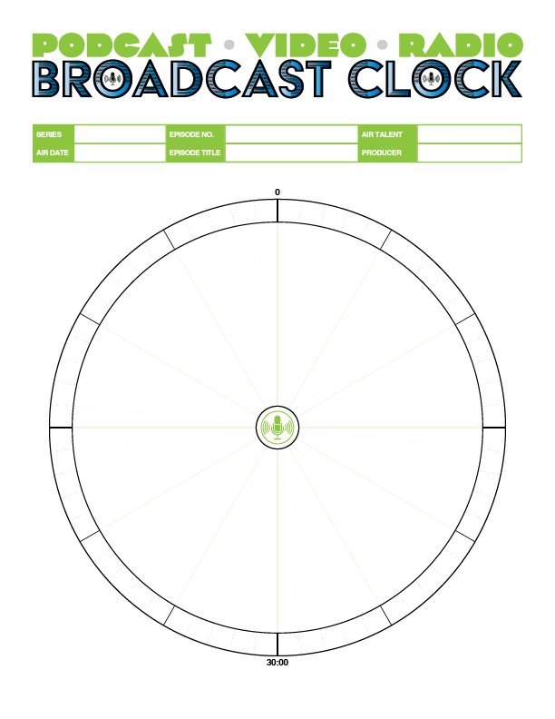 First (or only) hour planning clock