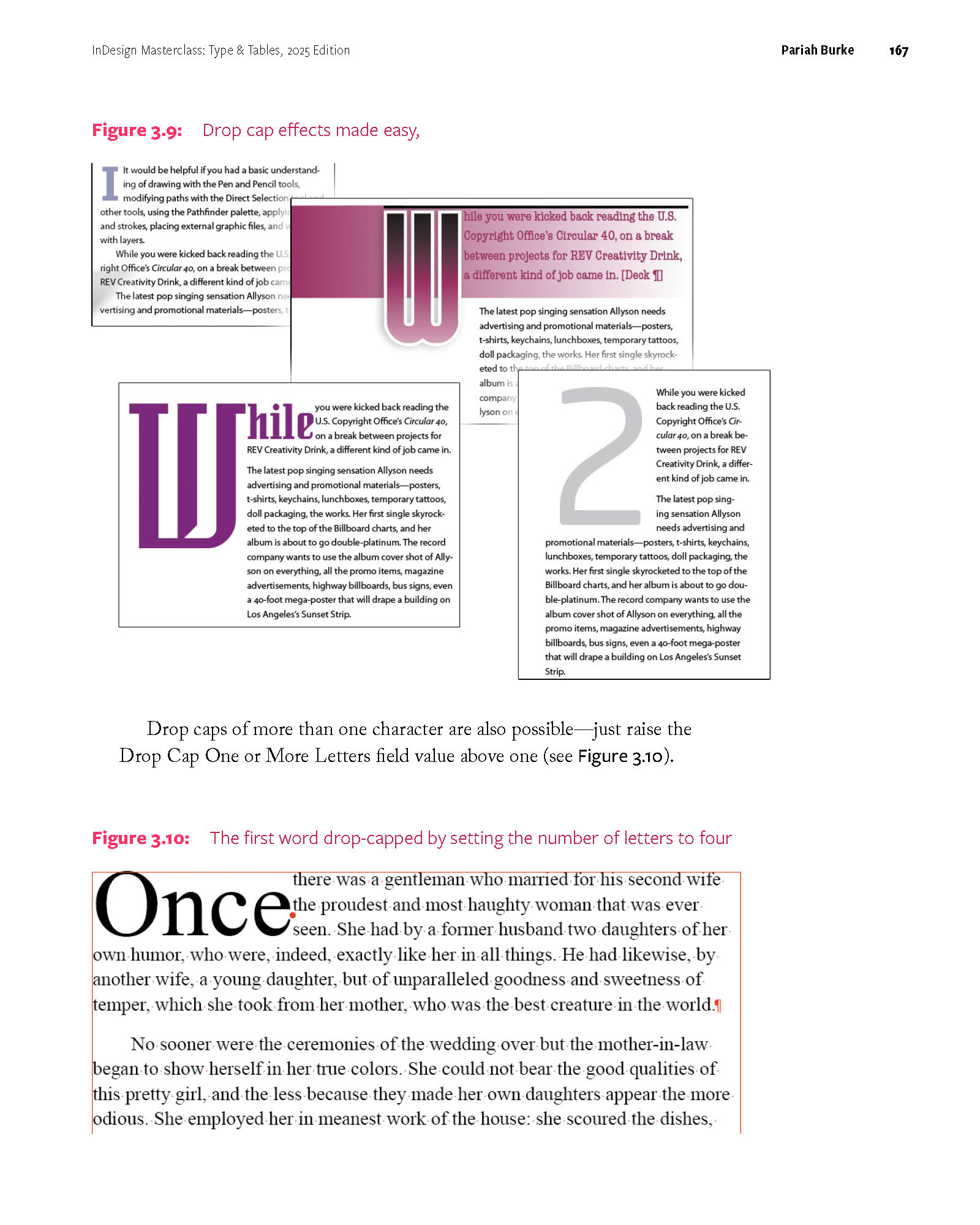 Page from InDesign Masterclass: Type & Tables