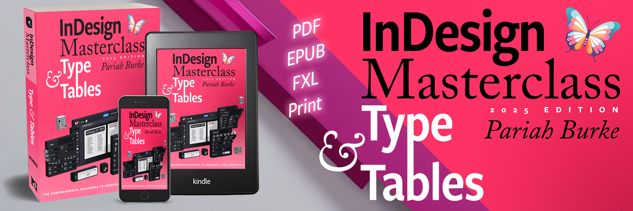 Book: InDesign Masterclass: Type & Tables