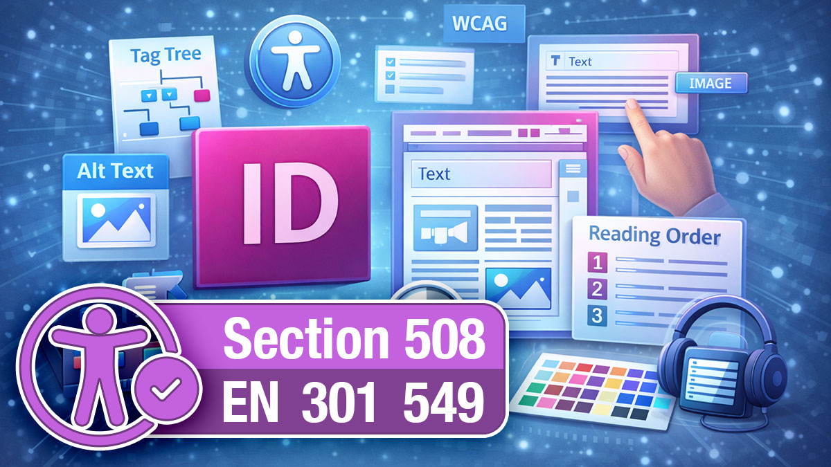 InDesign Accessibility & Section 508