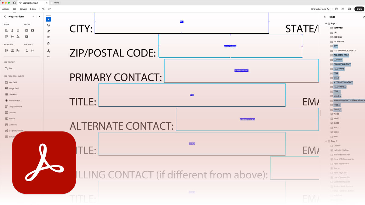 Adobe Acrobat Forms Essentials