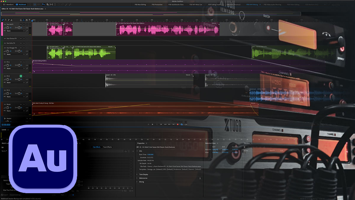 Audition Radio Imaging & DJ Drop Production