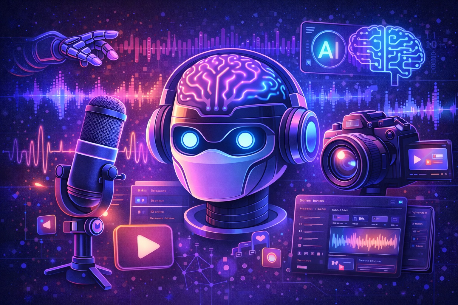 AI for Podcasting, Radio, and YouTube
