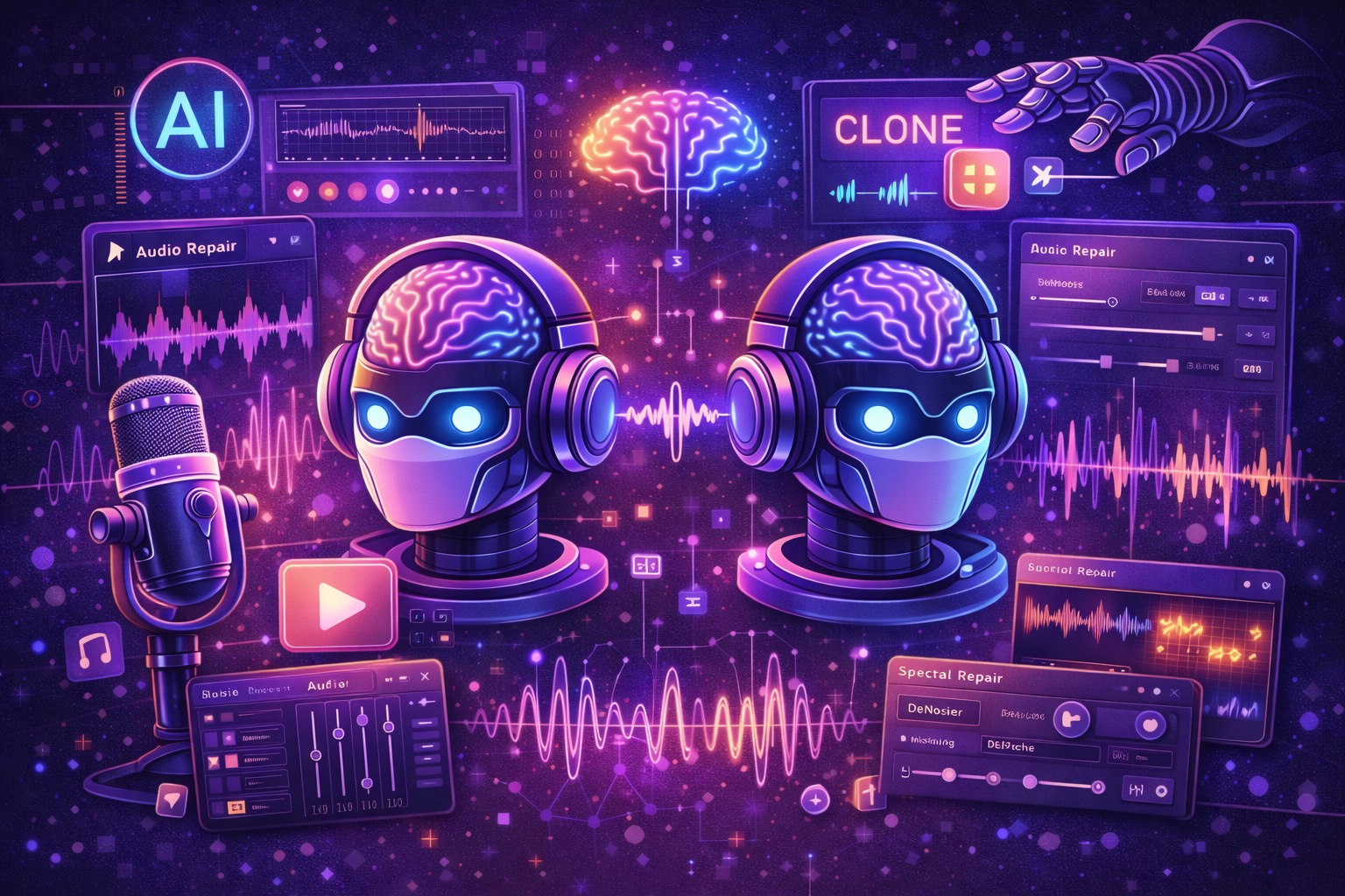 AI Music, Voice Cloning, and Audio Repair